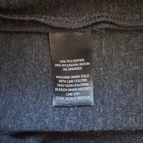 Women's White House Black Market Gray Black Mini Pencil Skirt for Work Size S - Picture 4 of 4